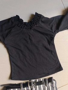 Cute Girl's Top &amp; Skirt Set, used once
