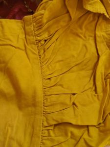 Mustard Yellow Top