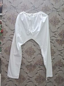 Men's White Dhotis/Pyjamas