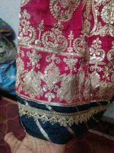 heavy work sharara suit