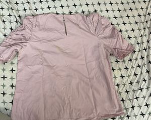Formal Puffy Shoulder Top