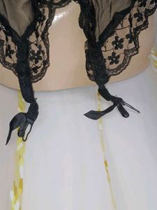 (100)Black Lace Lingerie Set