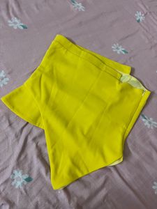 Yellow Off Shoulder Top