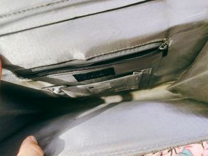 Silver Woven Clutch