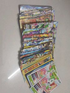 Naruto, WWE and Pokemon cards