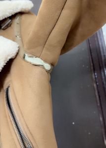 Faux Shearling Biker Jacket