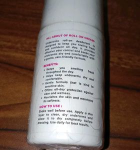Smart Drops Roll On Deodorant