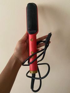 Electric Hair Straightening Brush Comb