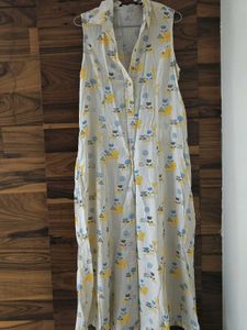 Chic Sleeveless Printed Dress