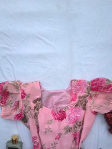 floral Corset back kurti🌷