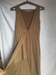 Brown Casual Dress