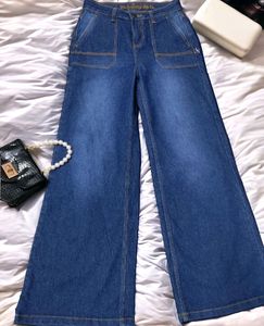 Authentic 80' Korean Style Roadster Flared Denim