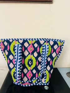 Patterned Tote Bag