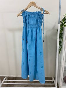 Blue Sundress Zudio #vacation #beach