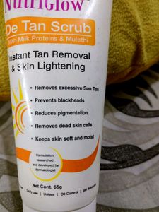 Nutriglow De Tan Removal And Skin Lightening