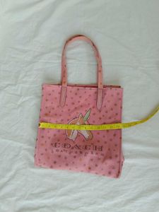 Coach Pink Unicorn Tote Bag
