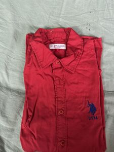 US Polo Assn. Red Shirt