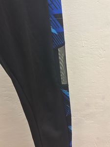 Black &amp; Blue Athletic Leggings