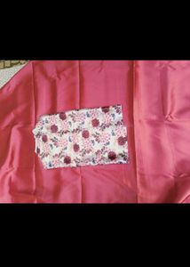 Elegant Satin Silk Saree