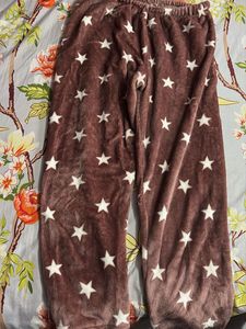 Cozy Star Print Pajama Pants