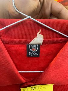Classic Red Billy Buddha Polo Shirt