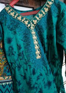 🔥 Sale 🔥Daily wear patchwork kurti set