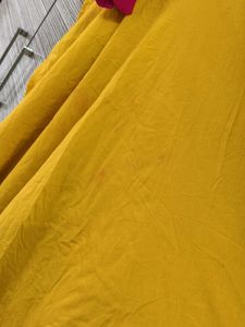 Yellow Kurta Set with Dupatta 4XL