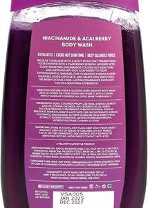 Sugar Pop Niacinamide &amp; Acai Berry Body Wash