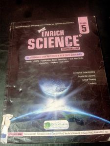Class 5 Enrich Science Temperament Book