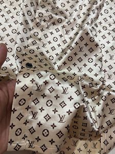 Louis Vuitton All Over LV Monogram Silk Shirt