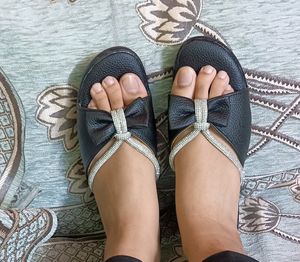 Black Rhinestone Heels Sandle Wedges Every Size