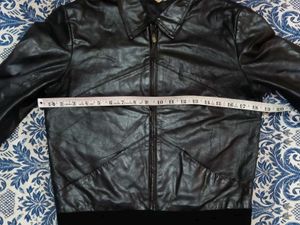 Men's Black  Leather Jacket