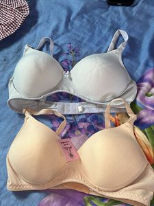 Comfortable Ribbed Bras (2-Pack)