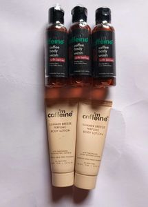Caffeine Coffee Body Wash & Lotion Set