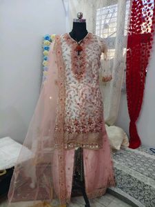 Elegant Embroidered garara with Dupatta
