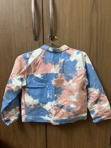Tie-dye Denim Jacket
