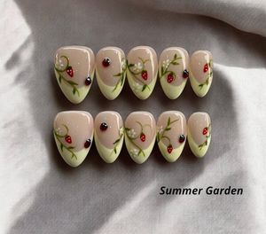 Summer Press-On Nails