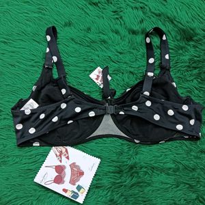 Black🎁🆕 Polka Dot Bra