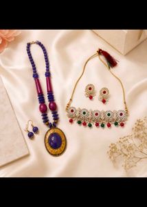 Designer Necklace and Earring Set