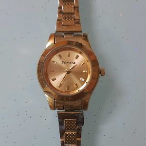 Golden Sonata Wrist Watch⌚️