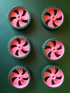 Set of 6 Wheels for cars