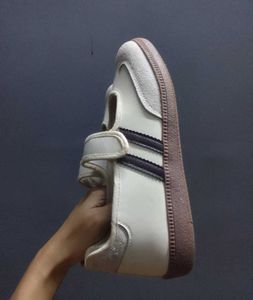 Ginger Striped Mary Jane Sneakers