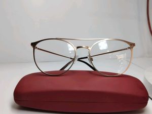 Stylish Rose Gold Rpund Metal Frame