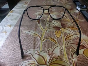 Stylish Black Square Frame Glasses