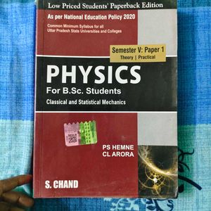 Physics for B.Sc. Students Books