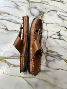 Stylish Brown Leather Sandals