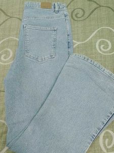 zudio Light Wash Flare Jeans