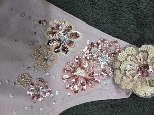 one sleeve beaded top