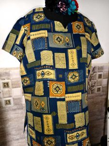 🔥MEGA SALE OFFER 🔥 Patchwork Print Tunic Top