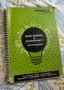 BookKeeping & Accountancy 12th Std Book